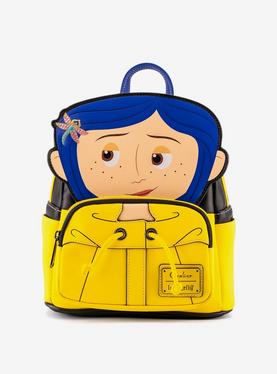 Loungefly Coraline Raincoat Figural Mini Backpack, , hi-res